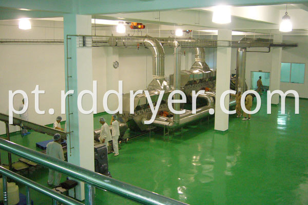 ZLG 8.5x0.9 vibrating fluidized bed dryer